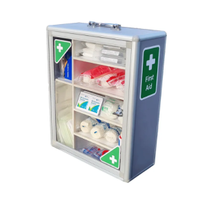 First Aid Cabinet Clear Front - Wall Mounted Medical Cabinet